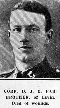 Portrait of Corporal Douglas John Cunningham Farbrother