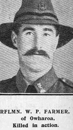 Portrait of Rifleman William Percy Farmer