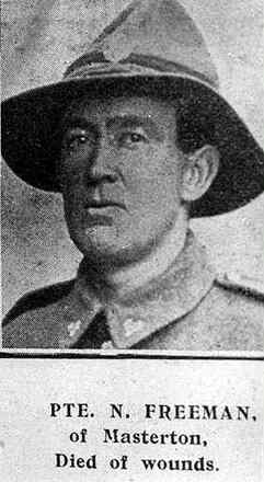 Portrait of Private Norman Freeman
