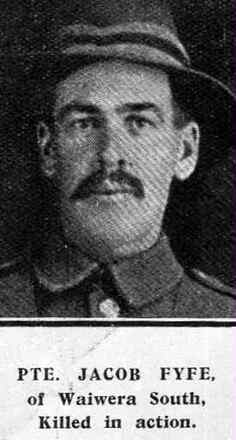 Portrait of Private Jacob Fyfe