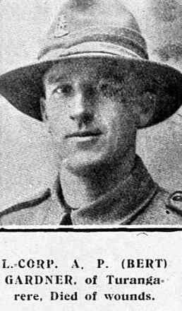 Portrait of Lance Corporal Albert Pearson Gardner