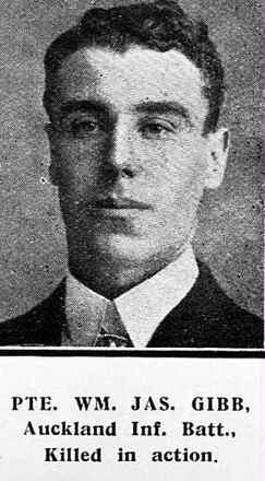 Portrait of Private William James Gibb