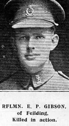 Portrait of Rifleman Evelyn Perry Gibson