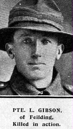 Portrait of Private Lawrence Gibson