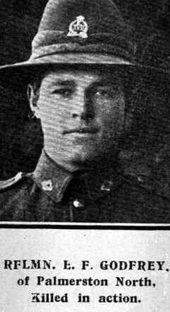 Portrait of Rifleman Edward Francis Godfrey