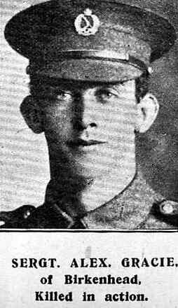 Portrait of Private Alexander Gracie