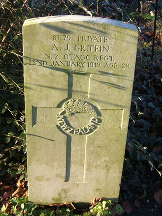 Portrait of Private Alexander John Griffin