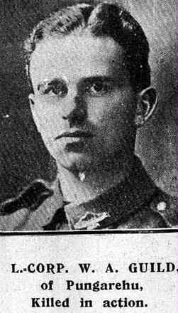 Portrait of Lance Corporal William Alexander Guild