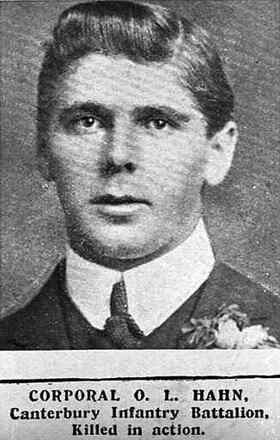 Portrait of Serjeant Otto Louis Hahn