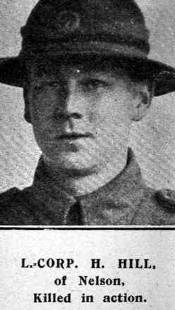Portrait of Lance Corporal Hubert Hill