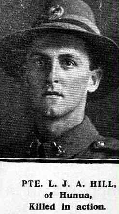 Portrait of Private Liston Hill