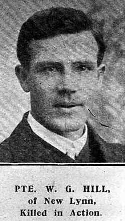Portrait of Private William George Hill