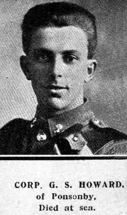 Portrait of Corporal George Stanley Howard