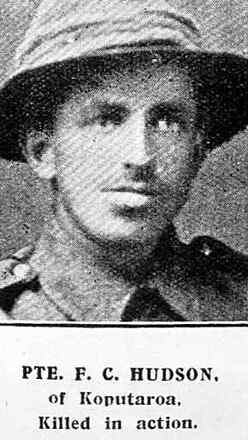 Portrait of Private Francis Conrad Hudson