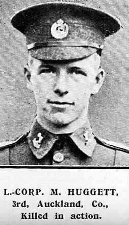Portrait of Private Maurice Huggett