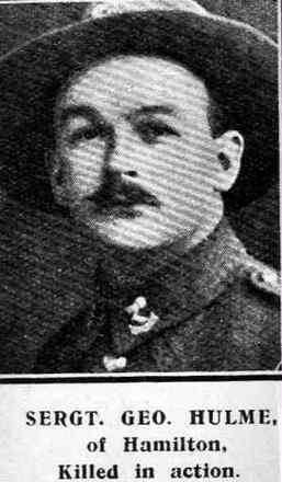 Portrait of Serjeant George Frederick Hulme