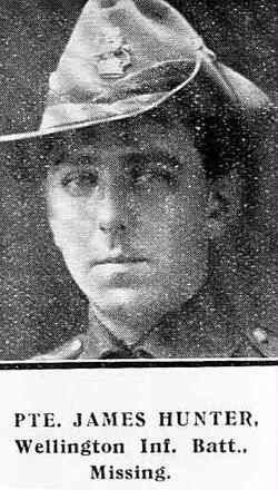 Portrait of Private James Hunter
