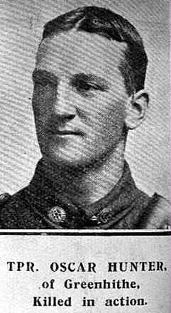 Portrait of Private Oscar Hunter