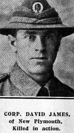 Portrait of Private David James
