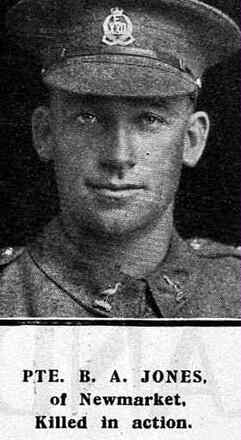 Portrait of Private Bertie Alma Jones