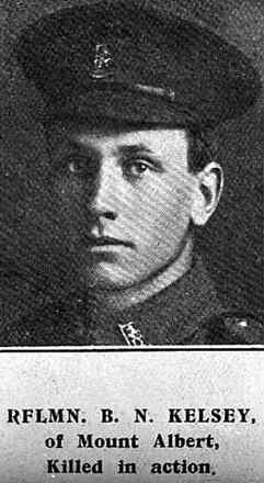 Portrait of Private Basil Newton Kelsey