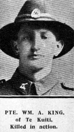 Portrait of Private William King