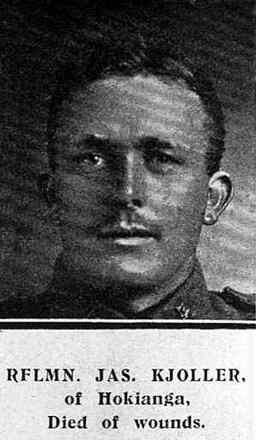 Portrait of Rifleman James Kjoller