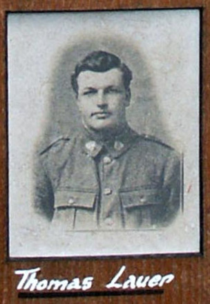 Portrait of Corporal Thomas Lauer