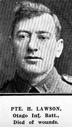 Portrait of Corporal Herbert Lawson