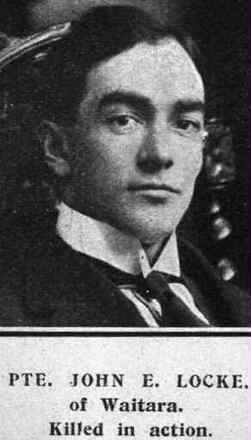 Portrait of Rifleman John Edward Locke