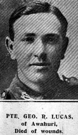 Portrait of Lance Corporal George Robert Lucas