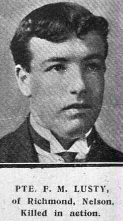 Portrait of Private Felix Matthew Lusty