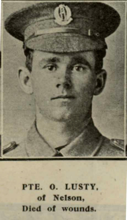 Portrait of Private Owen Lusty