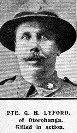 Portrait of Private George Herbert Lyford