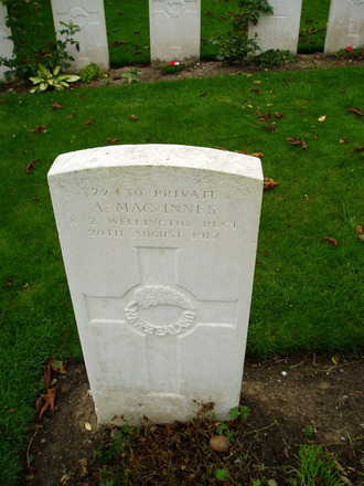 Portrait of Private Archie Macinnes