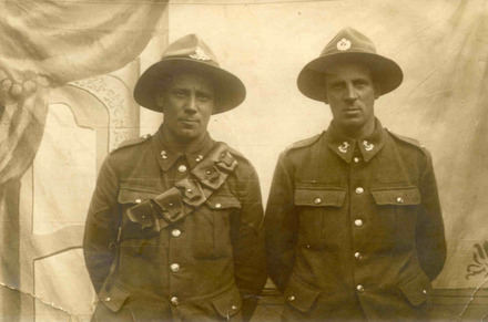 Portrait of Private Gilbert Johnson Mackay
