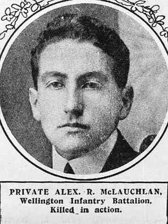 Portrait of Private Alexander Robertson Mclauchlan