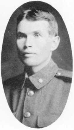 Portrait of Private Eric Trelawder Maclean