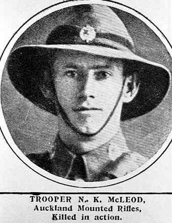 Portrait of Trooper Neil Kenneth Mcleod