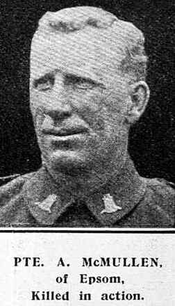 Portrait of Private Andrew Mcmullen