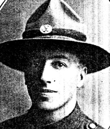 Portrait of Corporal Percy Douglas Marriner