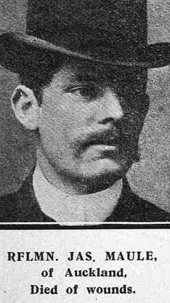 Portrait of Rifleman James Maule