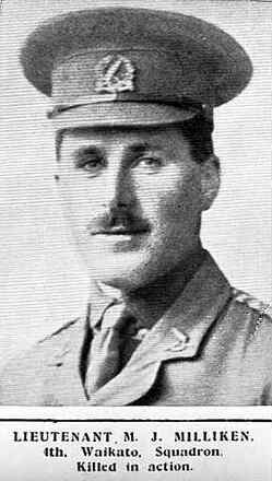 Portrait of Second Lieutenant Morris James Milliken