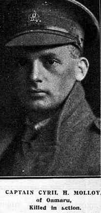 Portrait of Captain Cyril Henry Molloy