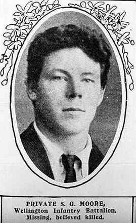 Portrait of Private Stanley George Moore
