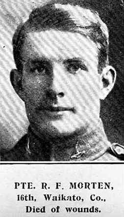 Portrait of Private Reginald Frederick Morten
