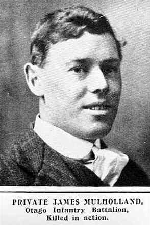 Portrait of Private James Mulholland
