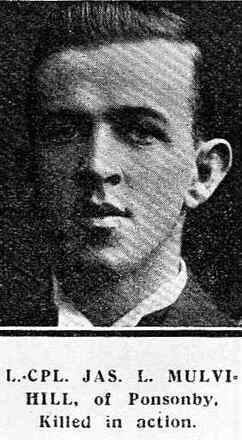 Portrait of Private James Leo Mulvihill
