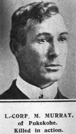 Portrait of Lance Corporal Martin Murray