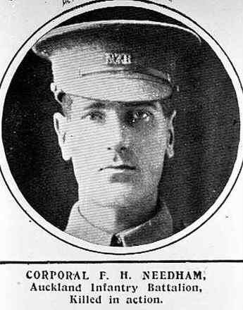Portrait of Private Frederick Henry Needham